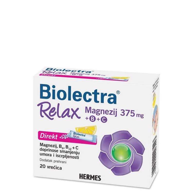 BIOLECTRA RELAX MAGNEZIJ 375 MG + B + C DIREKT – webshopnethr