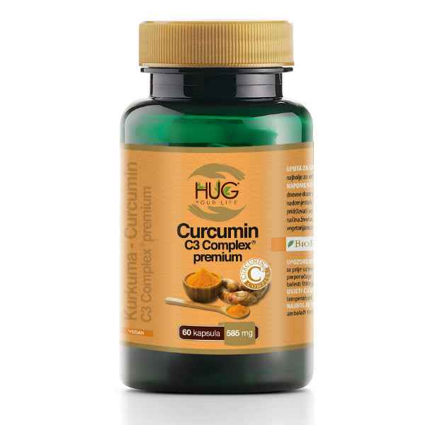 Curcumin C3 Complex Premium (60 kapsula) - Hug Your Life – webshopnethr